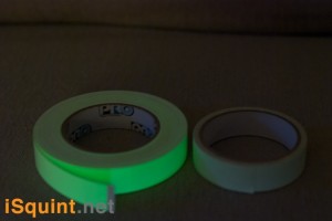 P-661 Glowing Gaff Tape compard to ProTapes Glow Tape