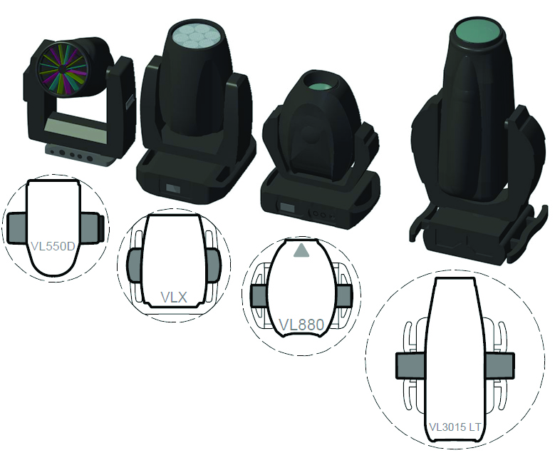 VARI-LITE CAD Symbols Sample