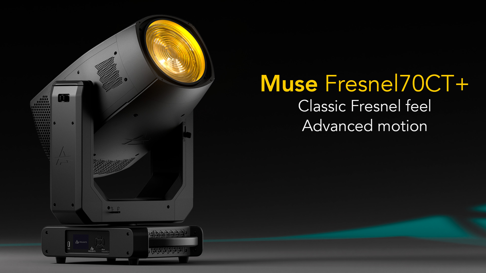PROLIGHTS Muse Fresnel70CT+ in use on stage