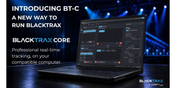 BlackTrax Core Brings Real-Time Tracking to Productions Without Dedicated Hardware